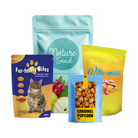 Perfect for child-resistant packaging, snacks, and pet treats